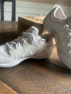 Varsity Kids White Athletic Sneakers